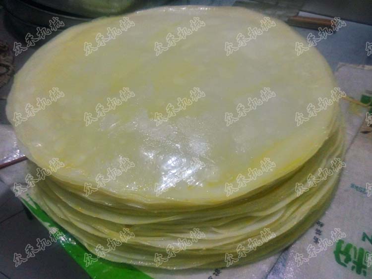 120型數(shù)控面皮機(jī)涼皮效果