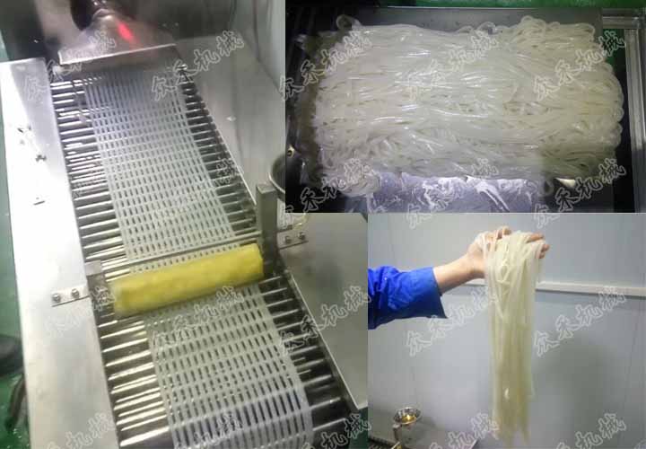 多功能折疊機生產(chǎn)米皮面皮效果