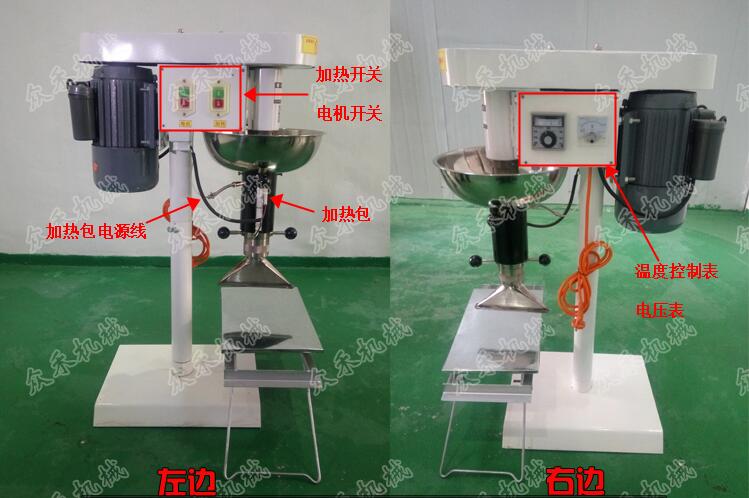 查看機器結構圖立式搟面皮機怎么使用