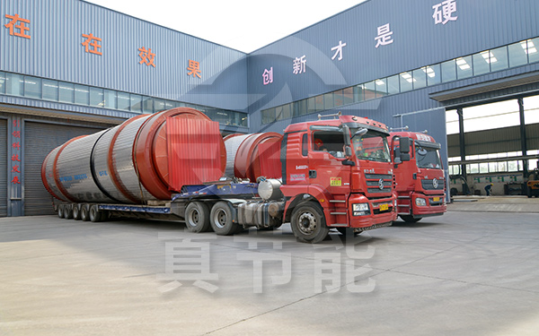 浸出渣烘干機(jī)運(yùn)輸現(xiàn)場(chǎng)